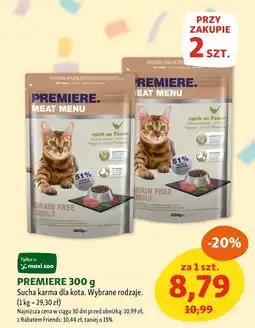 Maxi Zoo Karma dla kota Premiere oferta