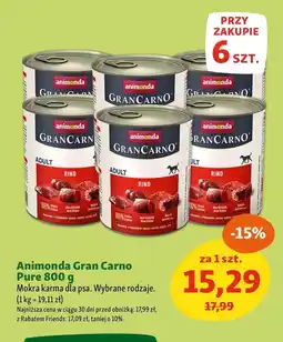 Maxi Zoo Karma dla psa Animonda oferta
