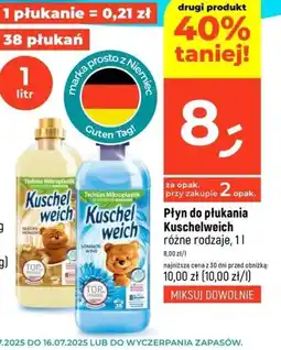 Dealz Płyn do płukania tkanin Kuschelweich oferta