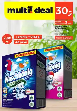 Dealz Proszek do prania DER WASCHKÖNIG oferta
