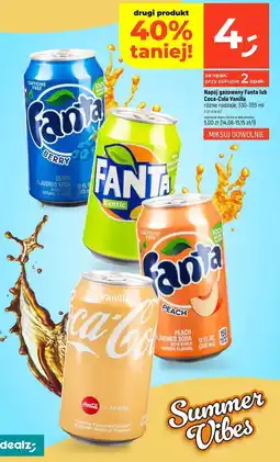 Dealz Napój gazowany Fanta oferta