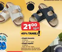 Netto Klapki męskie oferta