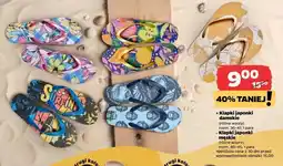 Netto Japonki męskie 40-45 oferta