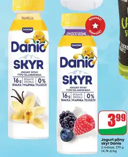 Dino Jogurt pitny skyr Danio waniliowy Danone oferta