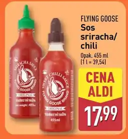 ALDI Sos sriracha Flying Goose oferta