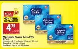 Biedronka Masło extra Mleczna Dolina oferta