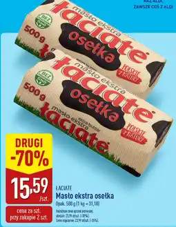 ALDI Masło ekstra osełka Łaciate oferta