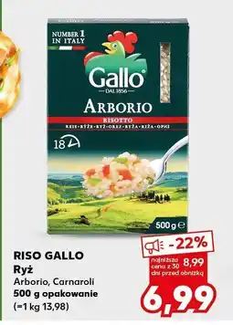 Kaufland Ryż Arborio Carnaroli Riso Gallo oferta