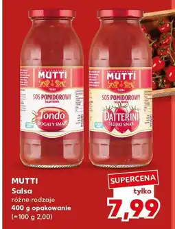Kaufland Sos pomidorowy Mutti salsa oferta