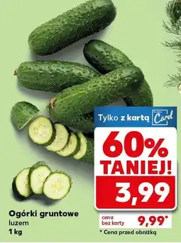 Kaufland Ogórki gruntowe Kaufland oferta