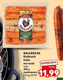 Kaufland Kiełbaski białe na ruszt BALCERZAK oferta