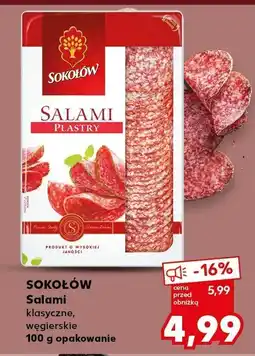 Kaufland Salami klasyczne, węgierskie SOKOŁÓW oferta