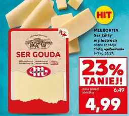 Kaufland Ser żółty Mlekovita oferta