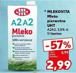 Kaufland Mleko A2A2 UHT Mlekovita oferta