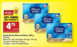 Biedronka Masło Ekstra Mleczna Dolina 200 g oferta