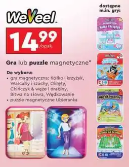 Biedronka Gra lub puzzle magnetyczne oferta