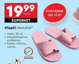 Biedronka Klapki damskie oferta