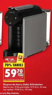 Biedronka Ekspres do kawy Delta Q Evolution oferta