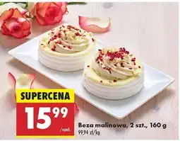 Biedronka Beza malinowa, 2 szt., 160 g oferta