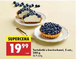 Biedronka Tartaletki z borówkami, 2 szt., 340 g oferta