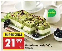 Biedronka Ciasto leśny mech, 500 g oferta
