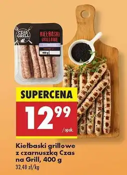 Biedronka Kiełbaski grillowe z czarnuszką Czas na Grill 400 g oferta