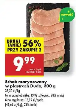 Biedronka Schab marynowany w plastrach Duda, 300 g oferta