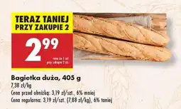Biedronka Bagietka duża 405 g oferta