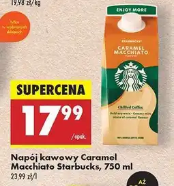 Biedronka Napój kawowy Caramel Macchiato Starbucks, 750 ml oferta