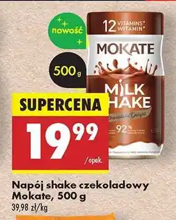 Biedronka Napój shake czekoladowy Mokate, 500 g oferta