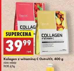 Biedronka Kolagen z witaminą C OstroVit, 400 g oferta