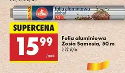 Biedronka Folia aluminiowa Zosia Samosia, 50 m oferta