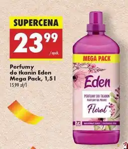 Biedronka Perfumy do tkanin Eden Mega Pack, 1,5 l oferta