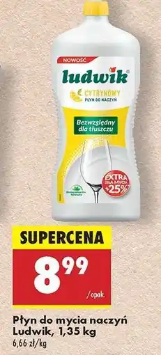 Biedronka Płyn do mycia naczyń Ludwik 1,35 kg oferta