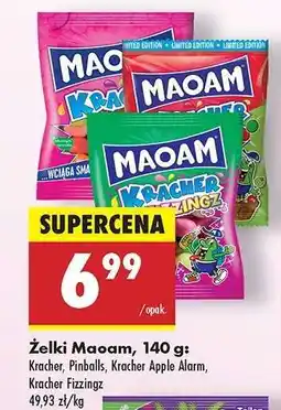 Biedronka Żelki Maoam, 140 g oferta