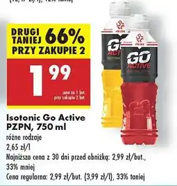 Biedronka Isotonic Go Active PZPN, 750 ml oferta