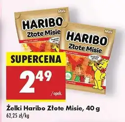 Biedronka Żelki Haribo Złote Misie, 40 g oferta