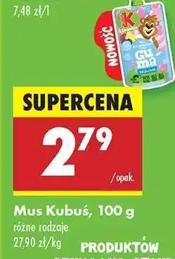 Biedronka Mus KUBUŚ 100 g oferta