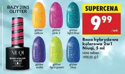 Biedronka Baza hybrydowa kolorowa 2w1 Niuqi, 5 ml oferta