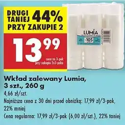 Biedronka Wkład zalewany Lumia, 3 szt., 260 g oferta