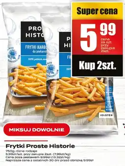 Supeco Frytki Proste Historie oferta