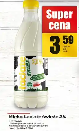 Supeco Mleko Łaciate świeże 2% oferta