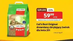 Kakadu Żwirek drewniany Cat's Best oferta
