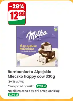 Dino Bombonierka Alpejskie Mleczko o smaku śmietankowym Milka oferta
