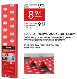 Abra Podkład podłogowy Aquastop oferta