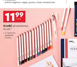 Biedronka Kredki akwarelowe oferta
