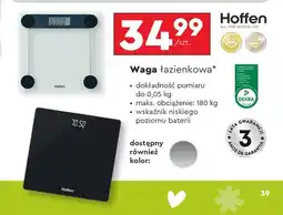 Biedronka Waga łazienkowa Hoffen oferta
