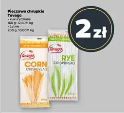 Netto Pieczywo chrupkie Tovago żytnie oferta