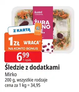 E.Leclerc Śledzie z dodatkami Mirko oferta