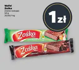Netto Wafel Zośka różne rodzaje oferta